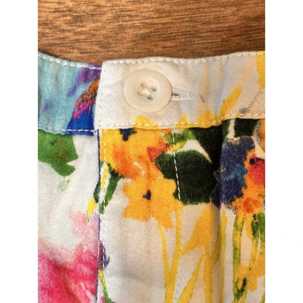 Ralph Lauren Shorts baby‎ GIRL Floral Vibrant Bloomers/ Shorts Beautiful